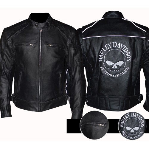 Harley Davidson Reflective Skull Jacket